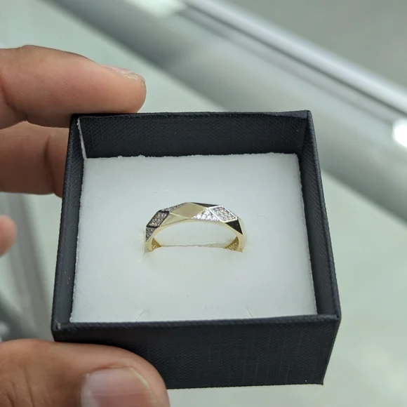 10kt Real Gold Wedding Trioset